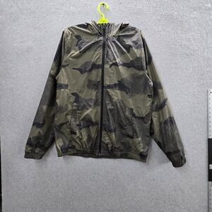 Volcom Men Jacket M Green Ermont Camo Water Resistance 600mm Grunge Skater Surf